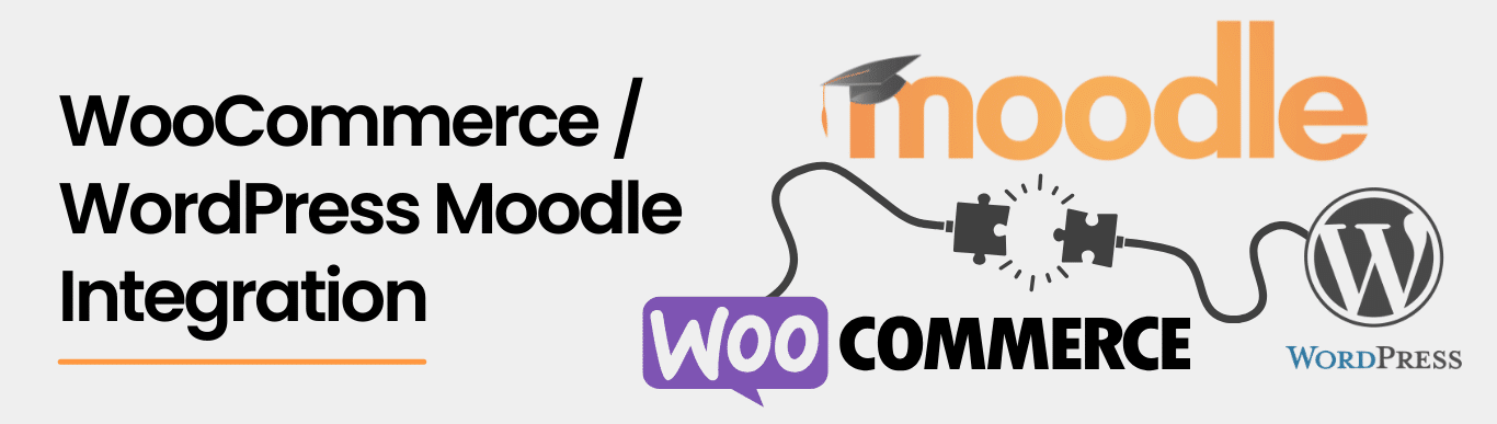 WooCommerce WordPress Moodle Integration