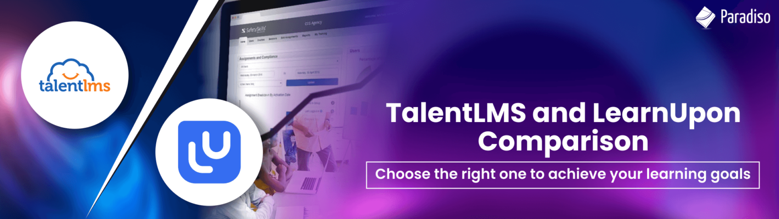 TalentLMS Vs LearnUpon: Who Is The Winner? | Paradiso ELearning Blog