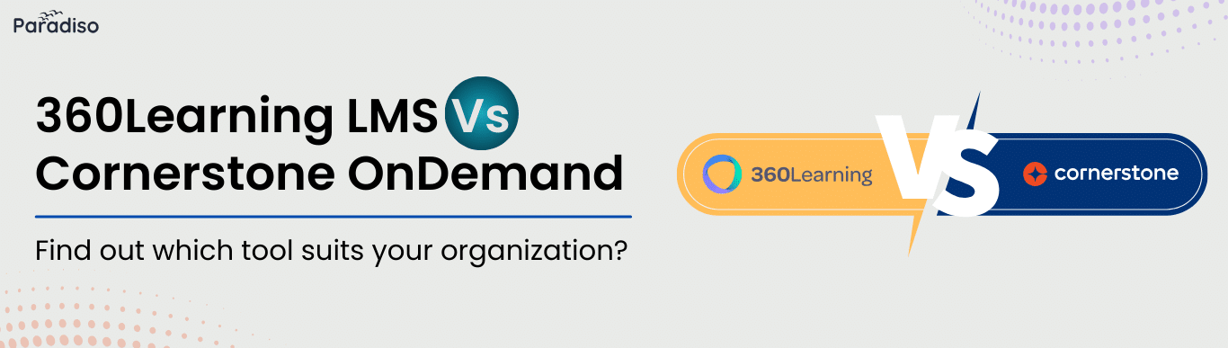 360Learning LMS Vs Cornerstone OnDemand