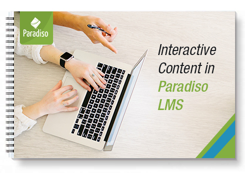 Interactive Content in Paradiso LMS