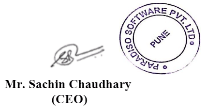Sachin Chouhdari Sign