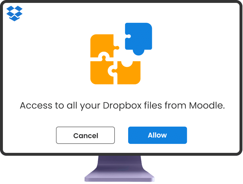 Dropbox in Moodle