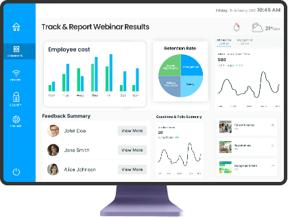 Track & Report Webinar Results