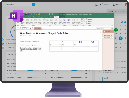 Moodle™ Office OneNote Integration