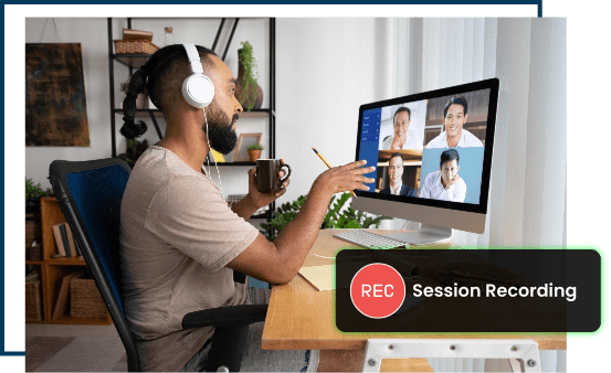 Session Recording for On-Demand Learning and Review